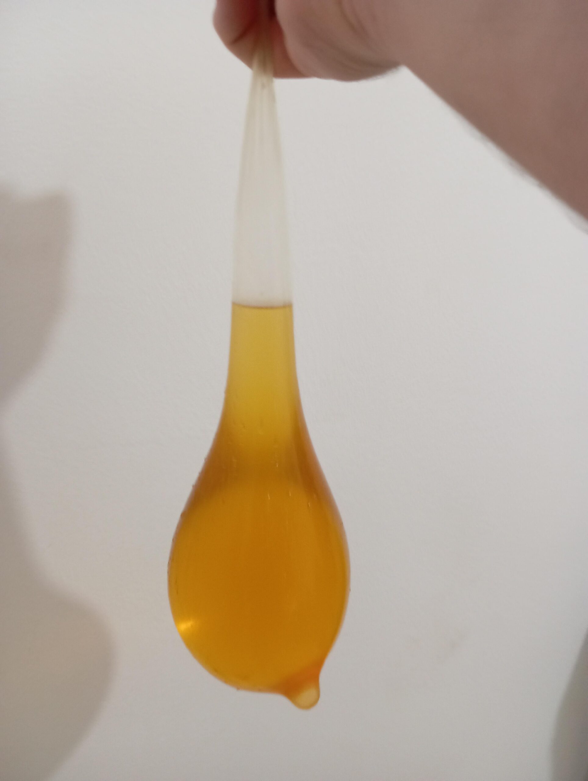 Your drink is ready, nothing better than morning pee