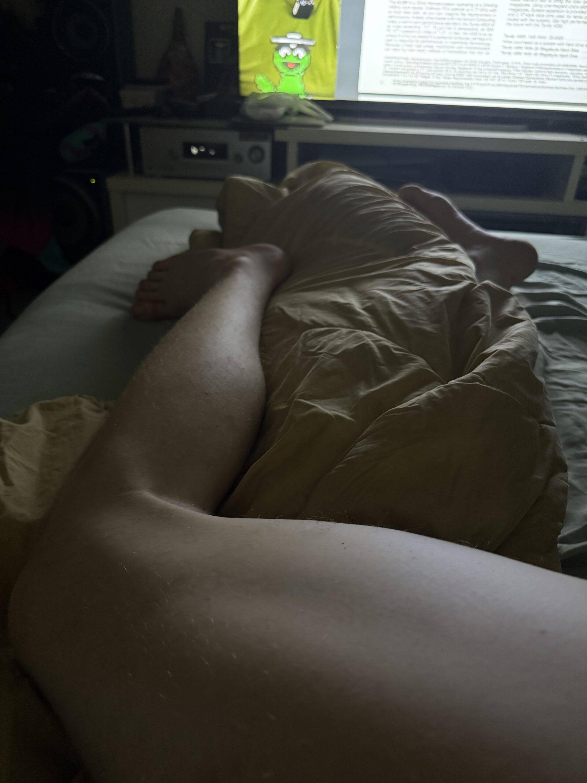 Relaxing after work
